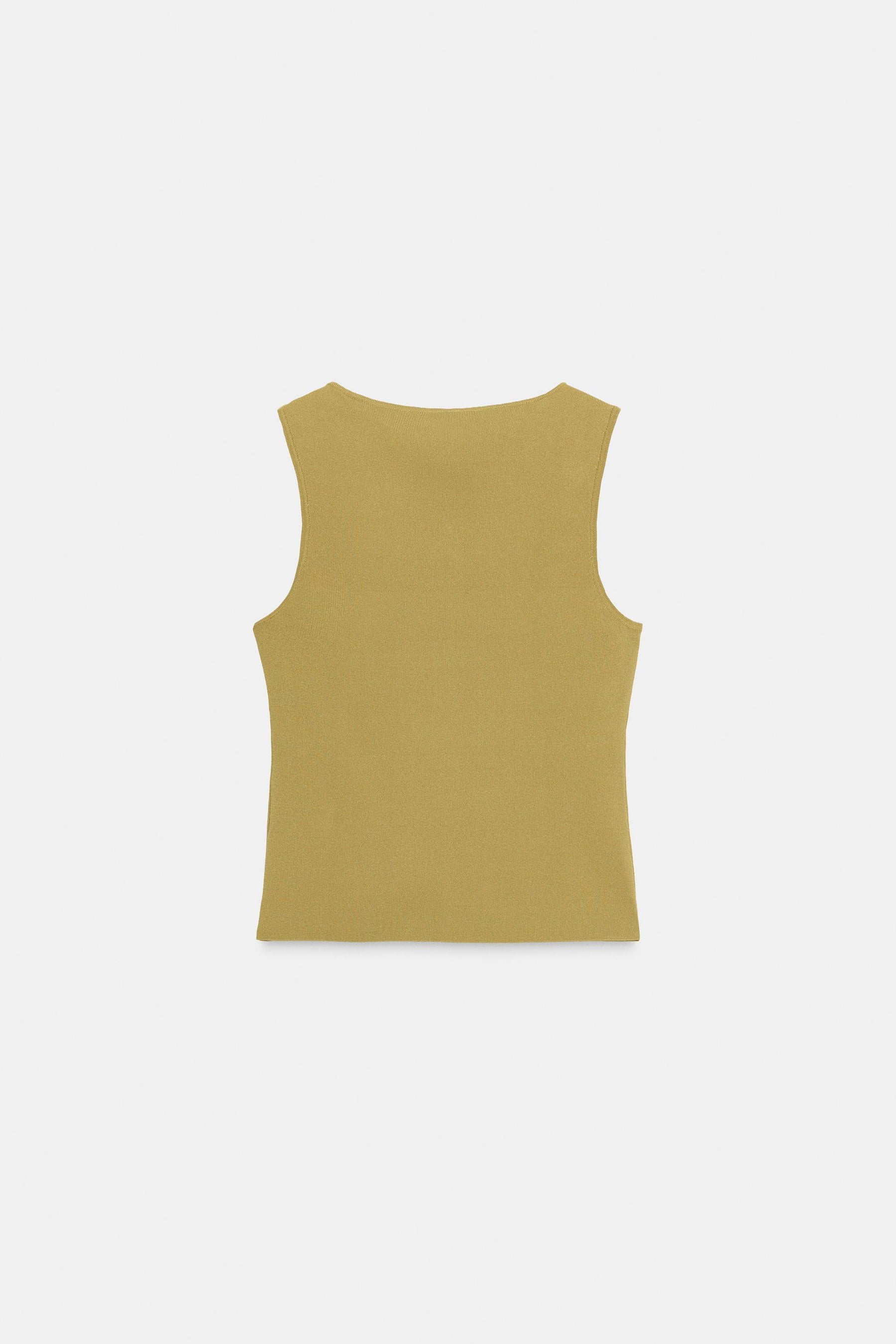 METAL DETAIL KNIT TOP - Image 7