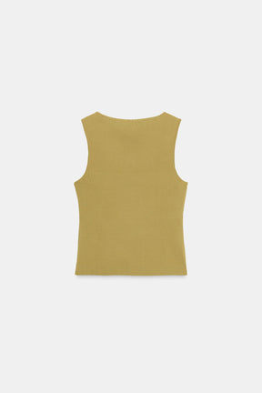 METAL DETAIL KNIT TOP - Image 7