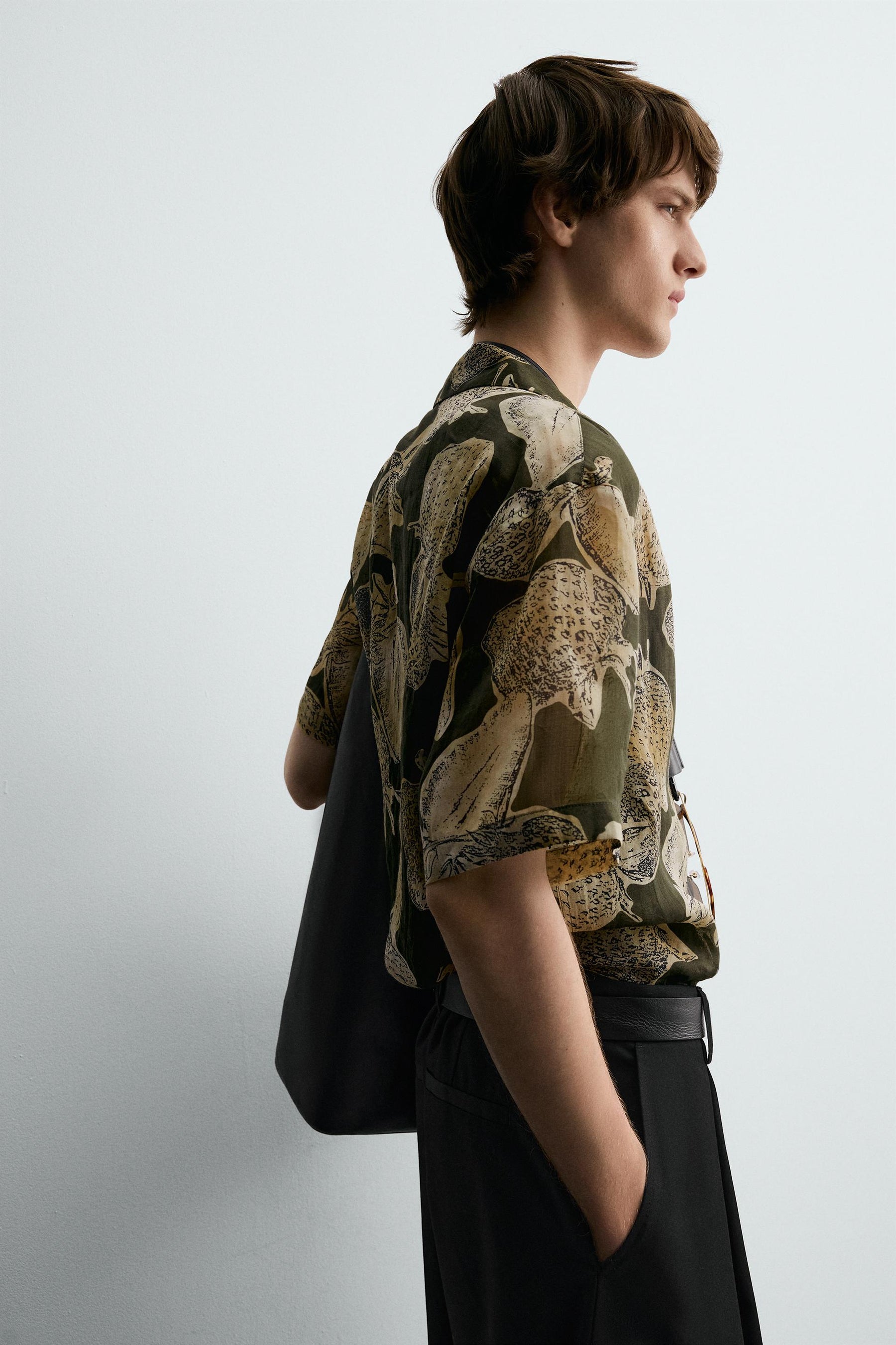 STRAWBERRY PRINT 100% RAMIE SHIRT - Image 6