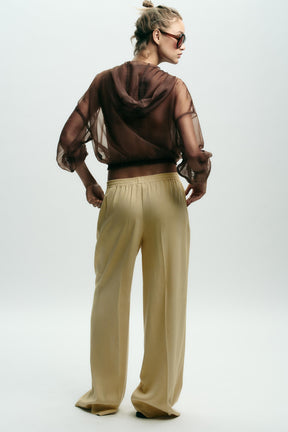 HOODED ORGANZA JACKET - Image 8