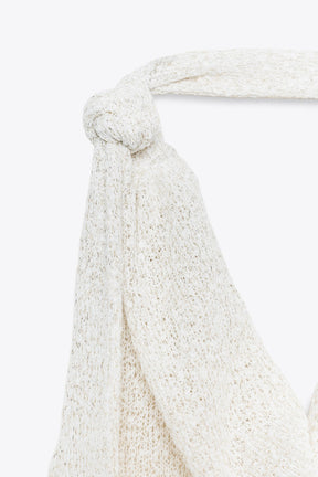 RUSTIC DRESS WITH SCARF - Image 10