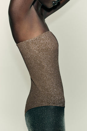 Metallic Thread Bodysuit
