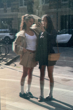 Pleated Button Shorts