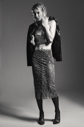 SEQUINNED BRALETTE TOP