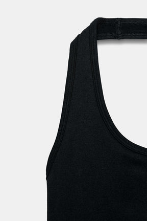 SEAMLESS HALTER BODYSUIT