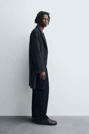 REGULAR FIT WOOL COAT - Image 4