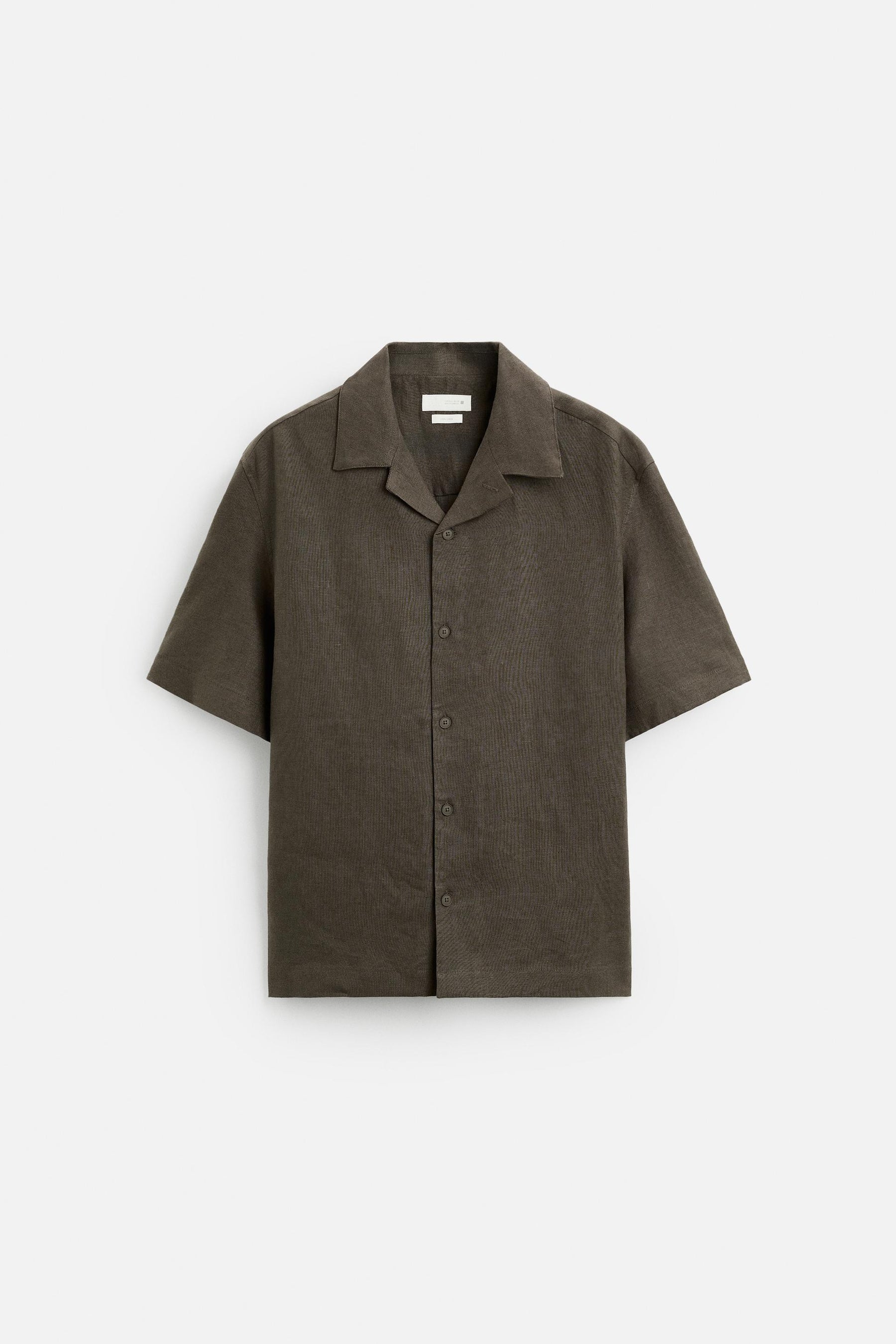 RELAXED FIT LINEN SHIRT - Image 6