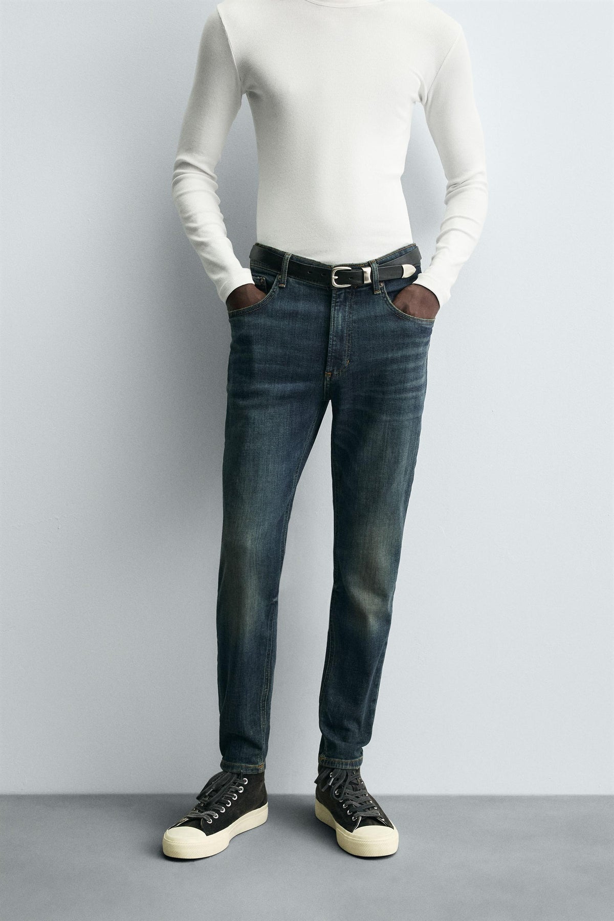 SKINNY CROPPED FIT JEANS - Image 2