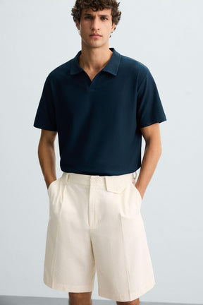 TEXTURED POLO SHIRT - Image 5