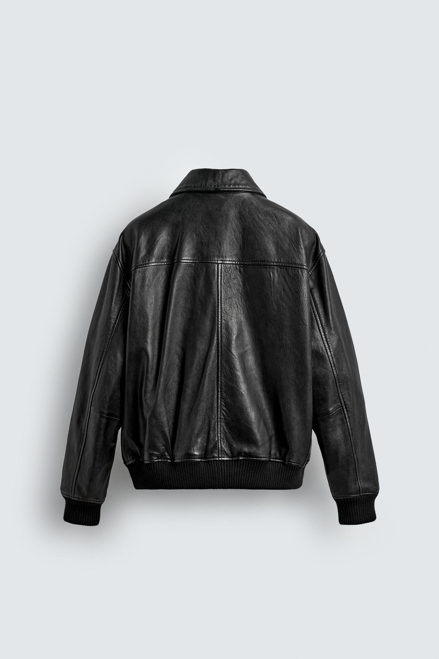 Leather Pocket Jacket