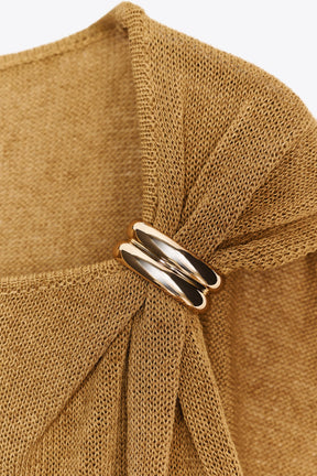 KNIT TRIM TOP - Image 5