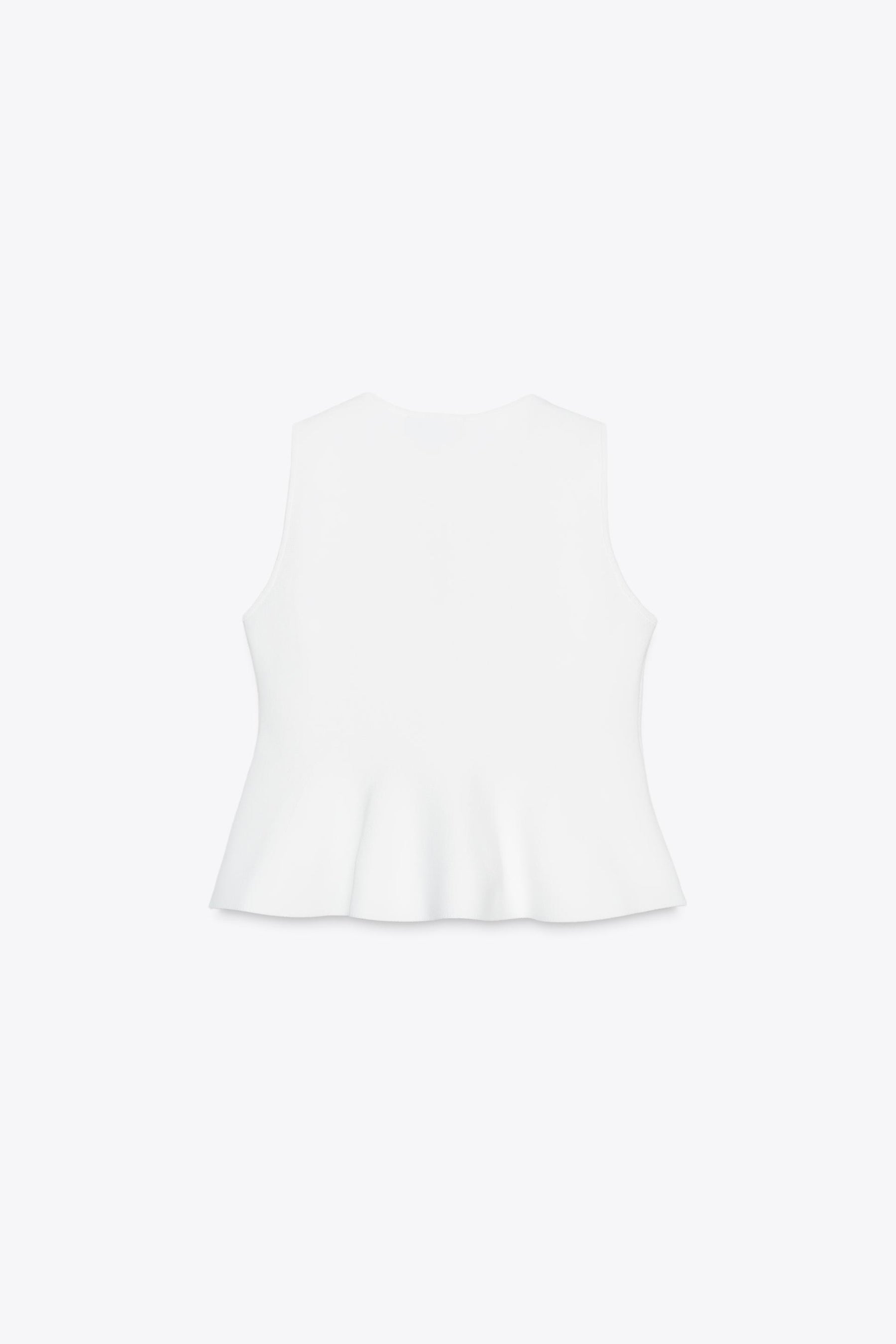 PEPLUM KNIT TOP - Image 6