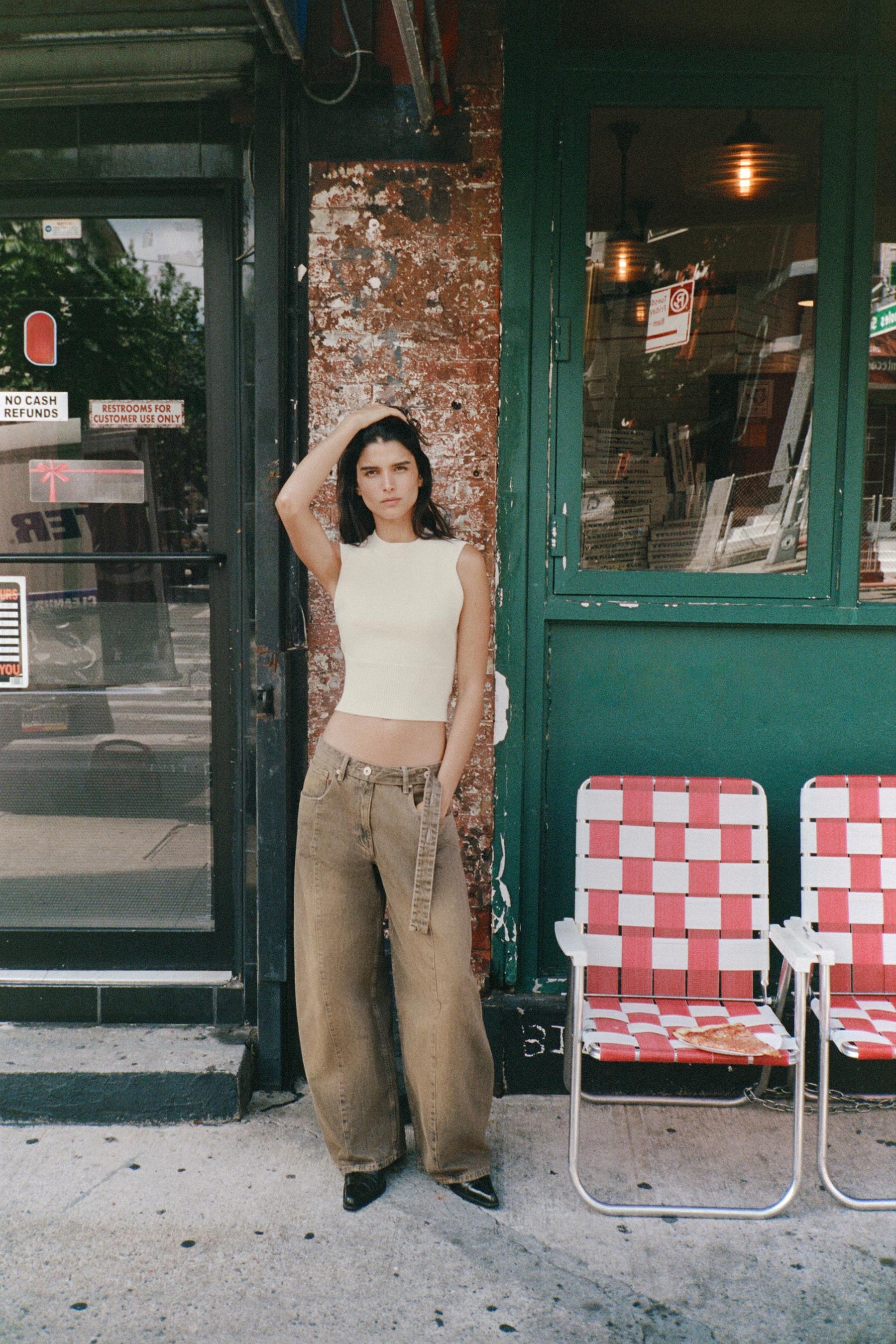 SLEEVELESS KNIT TOP - Image 4