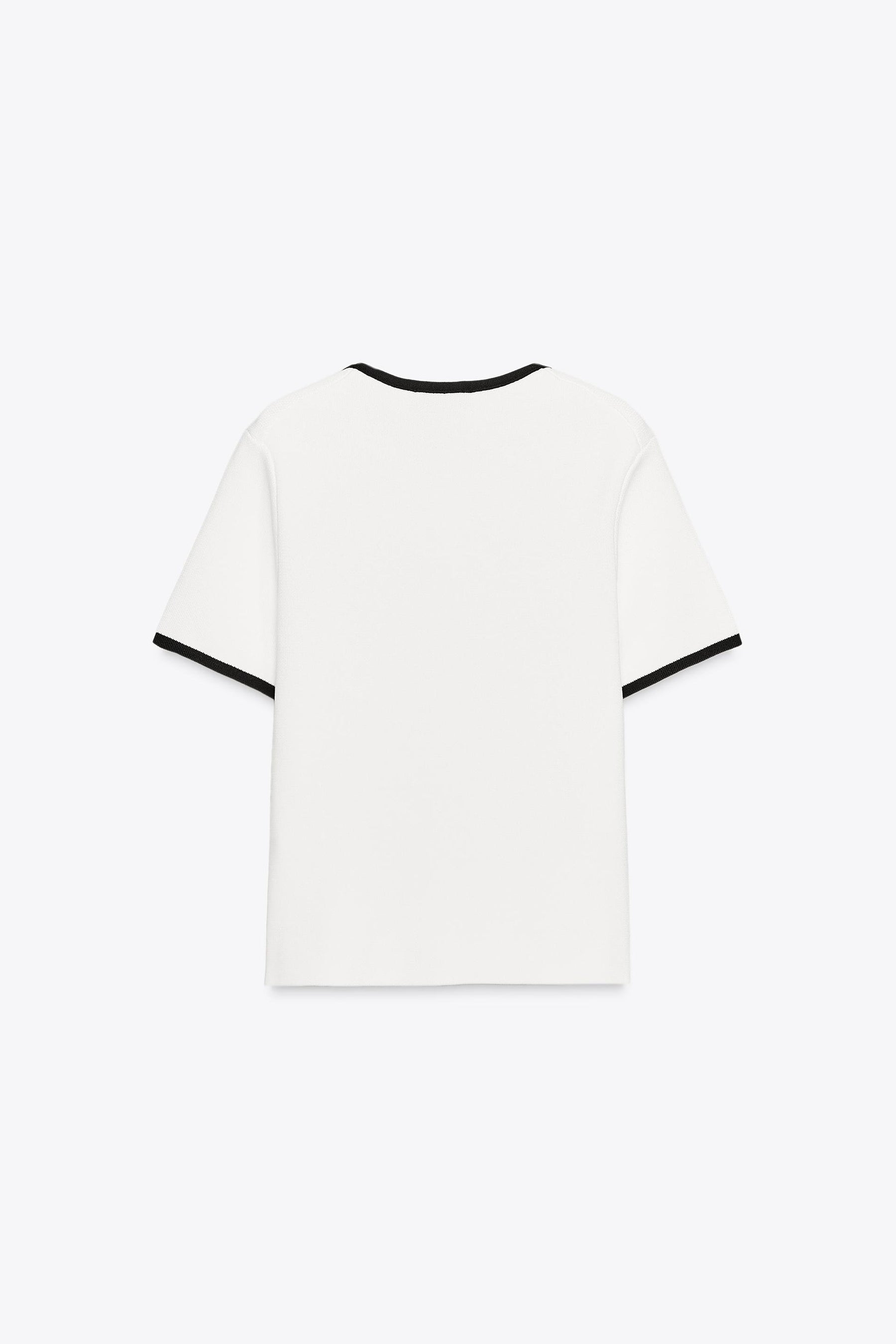 CARDIGAN WITH CONTRAST TRIMS - Image 5