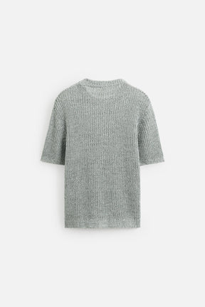 OPEN KNIT T-SHIRT - Image 8