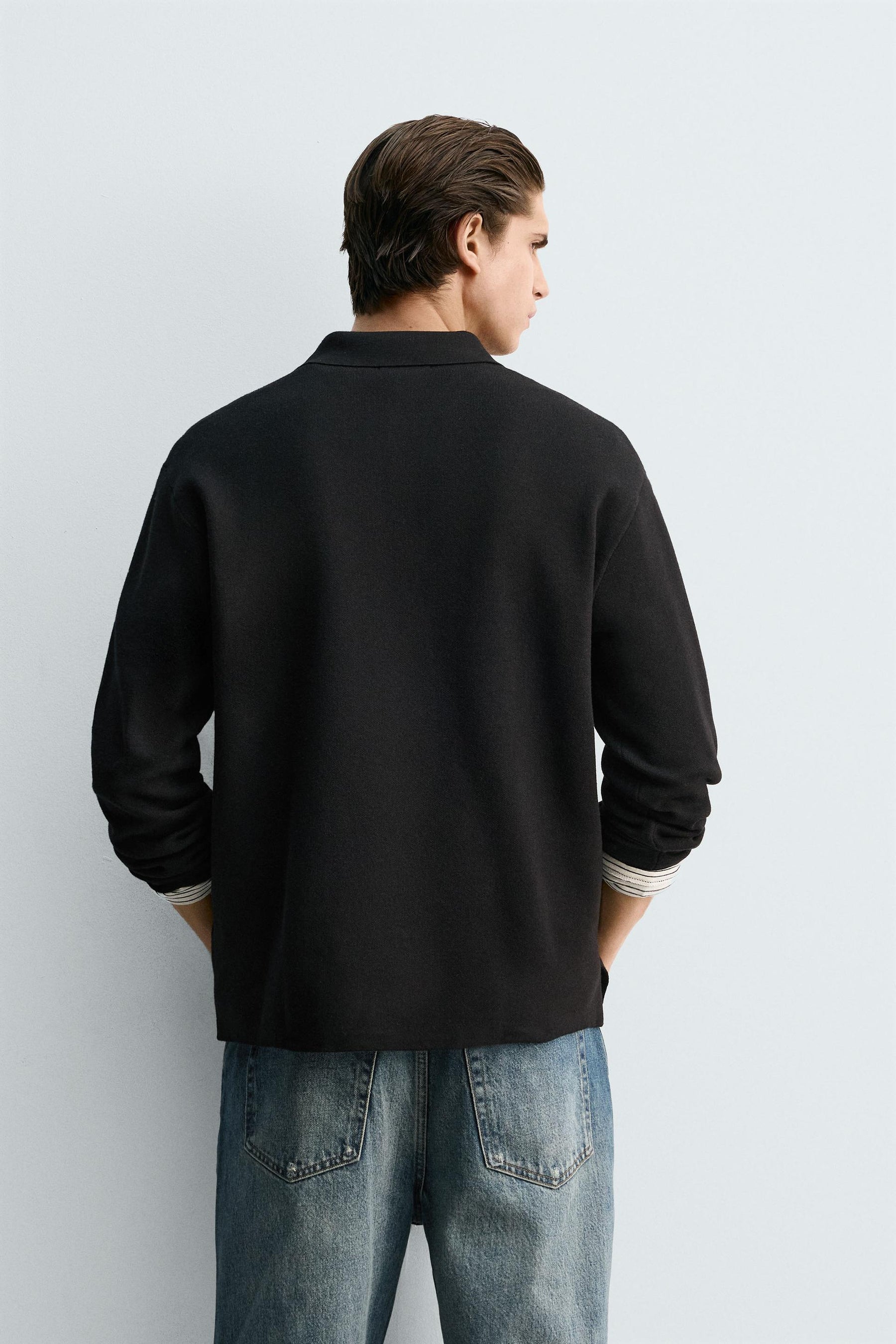 SOFT KNIT POLO SHIRT - Image 3