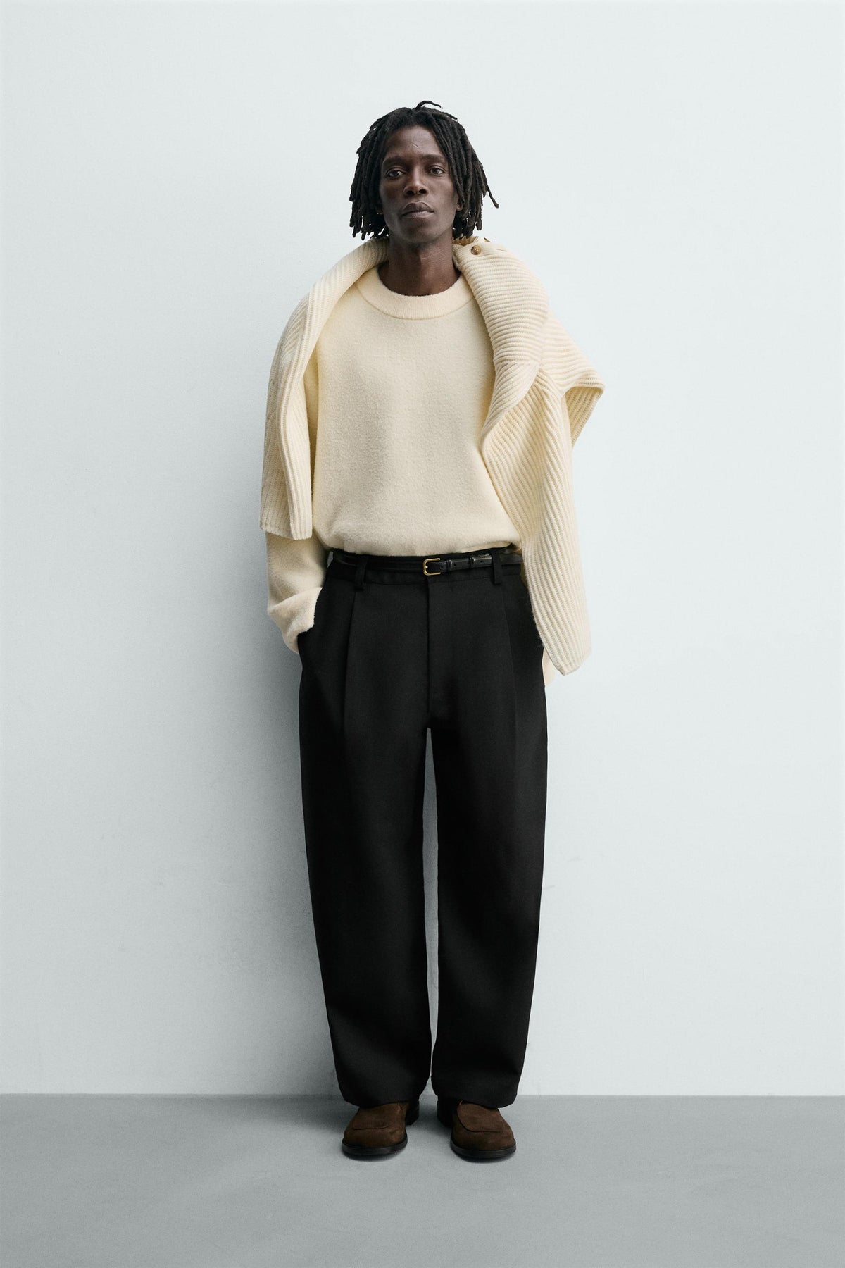 Textured Relaxed Sweater