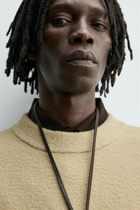 RELAXED FIT TEXTURED JUMPER - Image 5