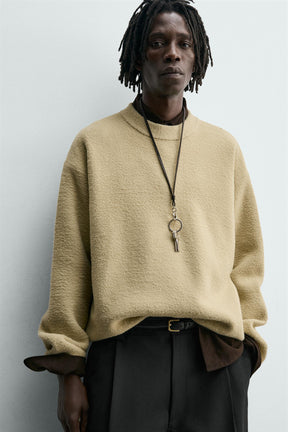 Textured Relaxed Sweater