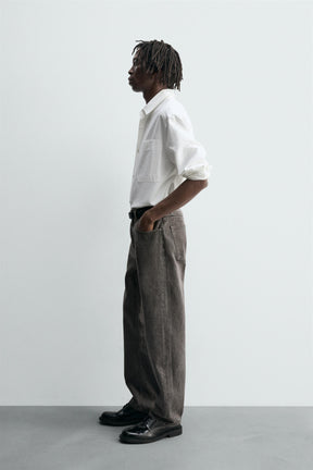 WASHED STRAIGHT FIT JEANS - Image 4