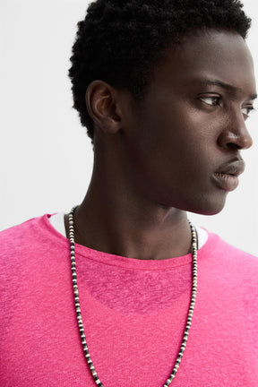 VISCOSE - LINEN T-SHIRT - Image 5