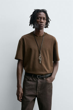 RELAXED FIT INTERLOCK T-SHIRT - Image 2