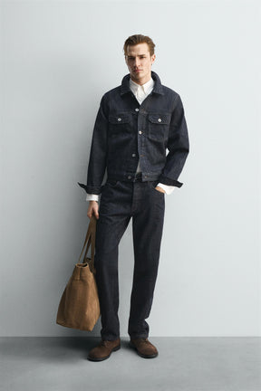 CROPPED FIT LIMITED EDITION DENIM JACKET - Image 1