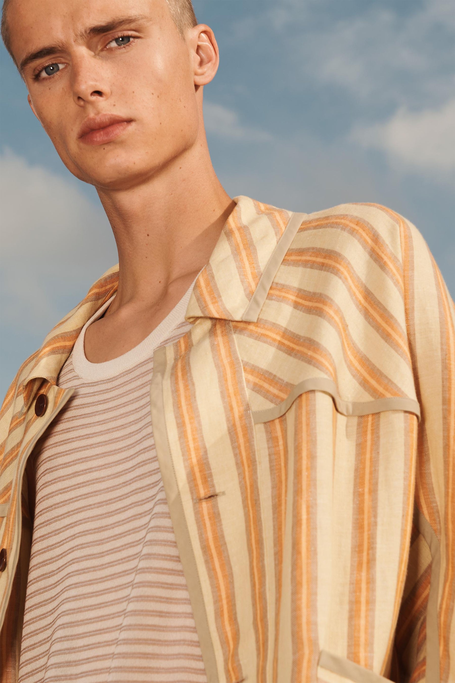 STRIPED LINEN JACKET - LIMITED EDITION - Image 3