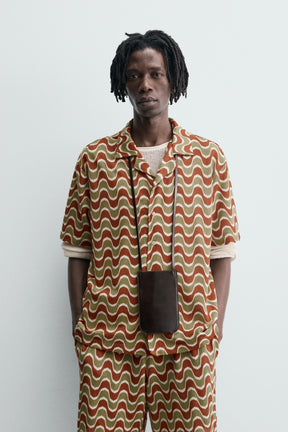 GEOMETRIC JACQUARD SHIRT - Image 2