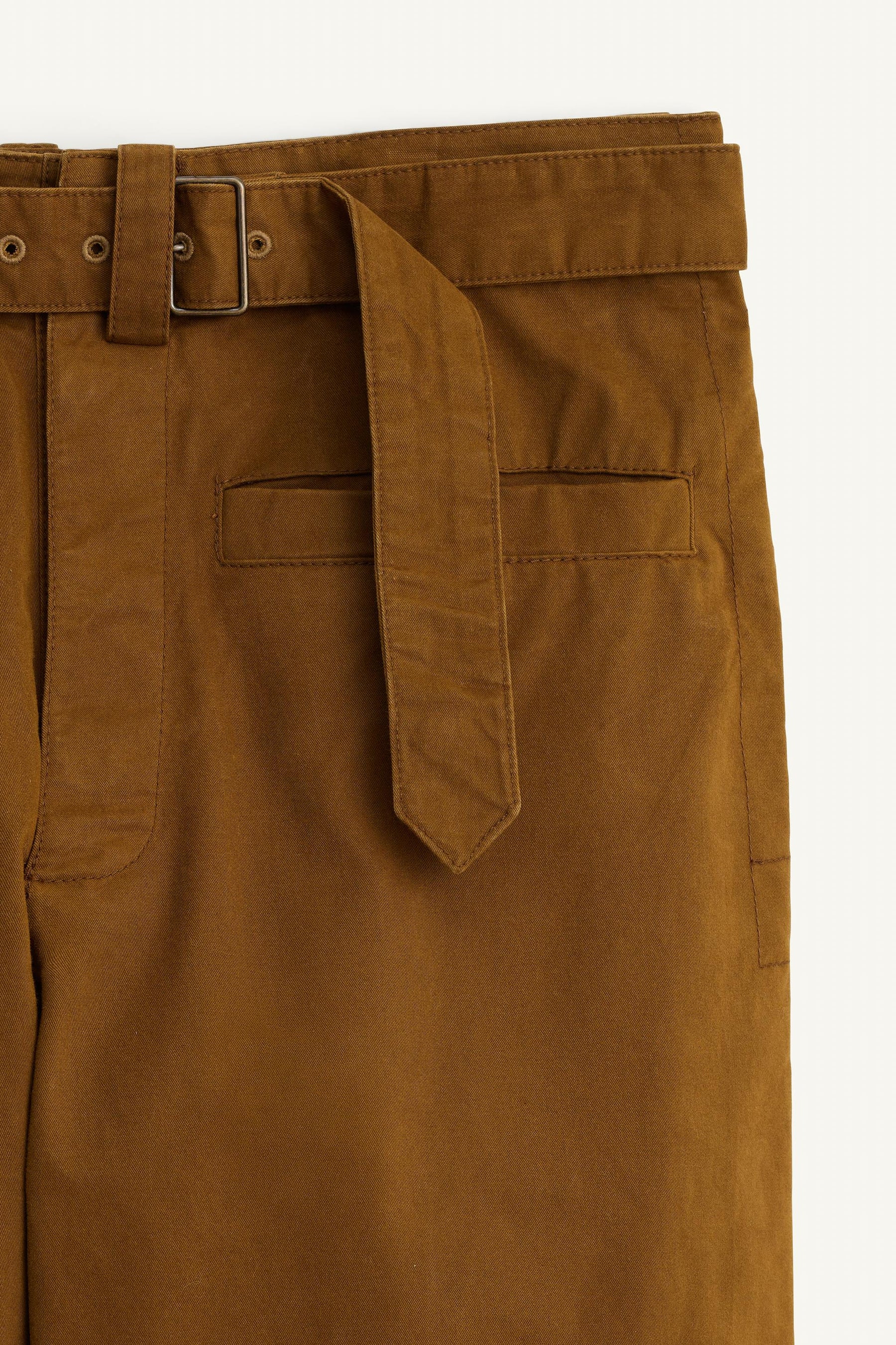 LIMITED EDITION TEXTURED TROUSERS WITH BELT - Image 7