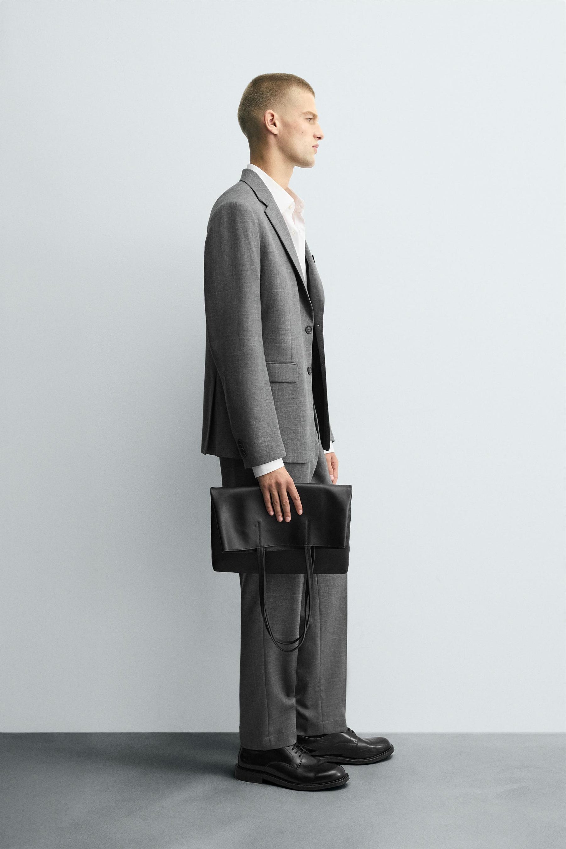 CHECK SUIT BLAZER - Image 4