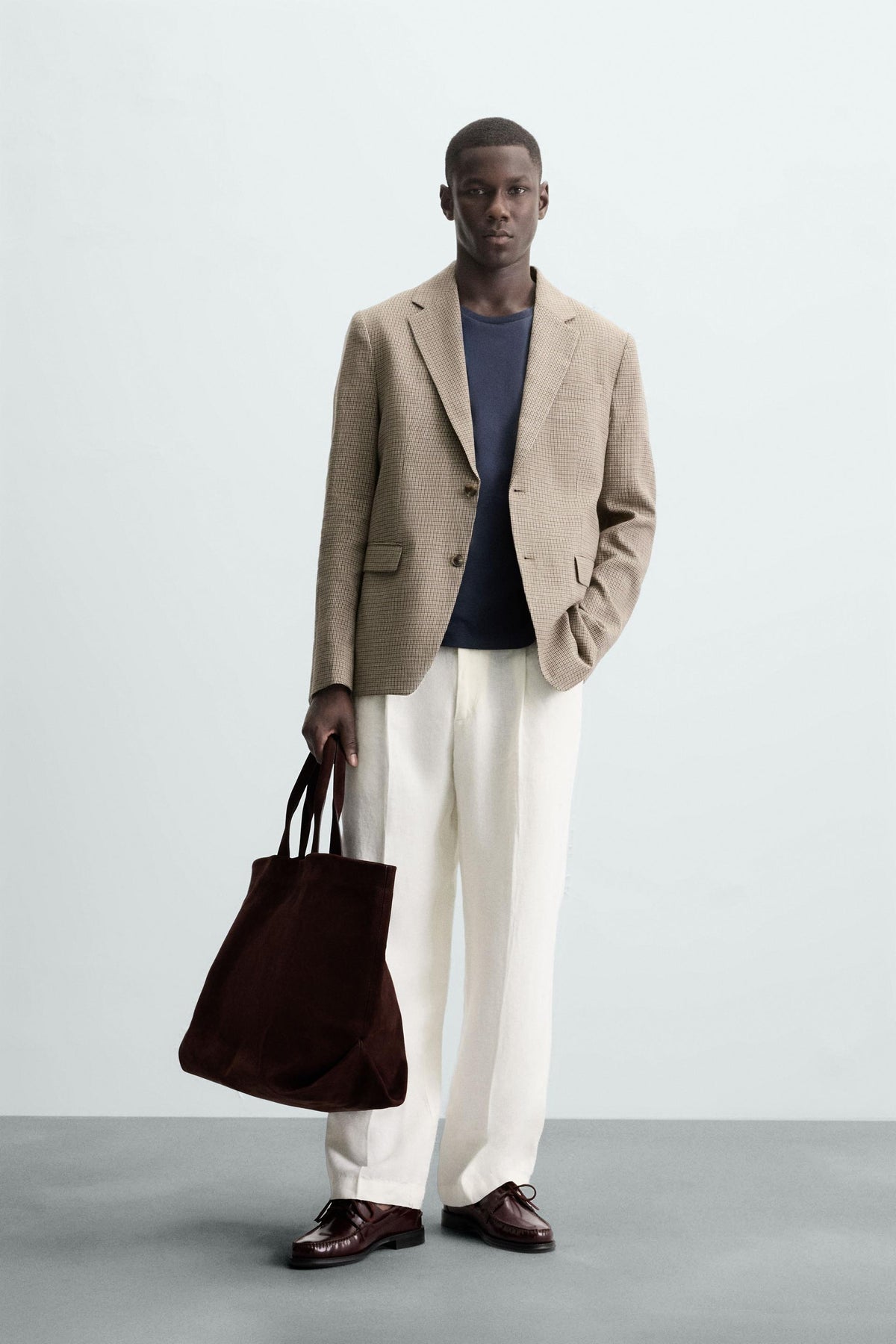 HOUNDSTOOTH BLAZER - Image 1