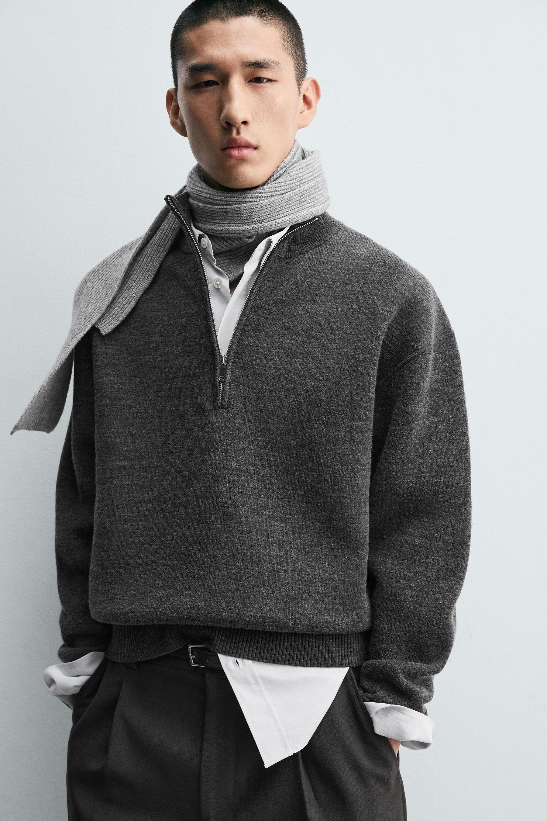 QUARTER-ZIP JUMPER - Image 5