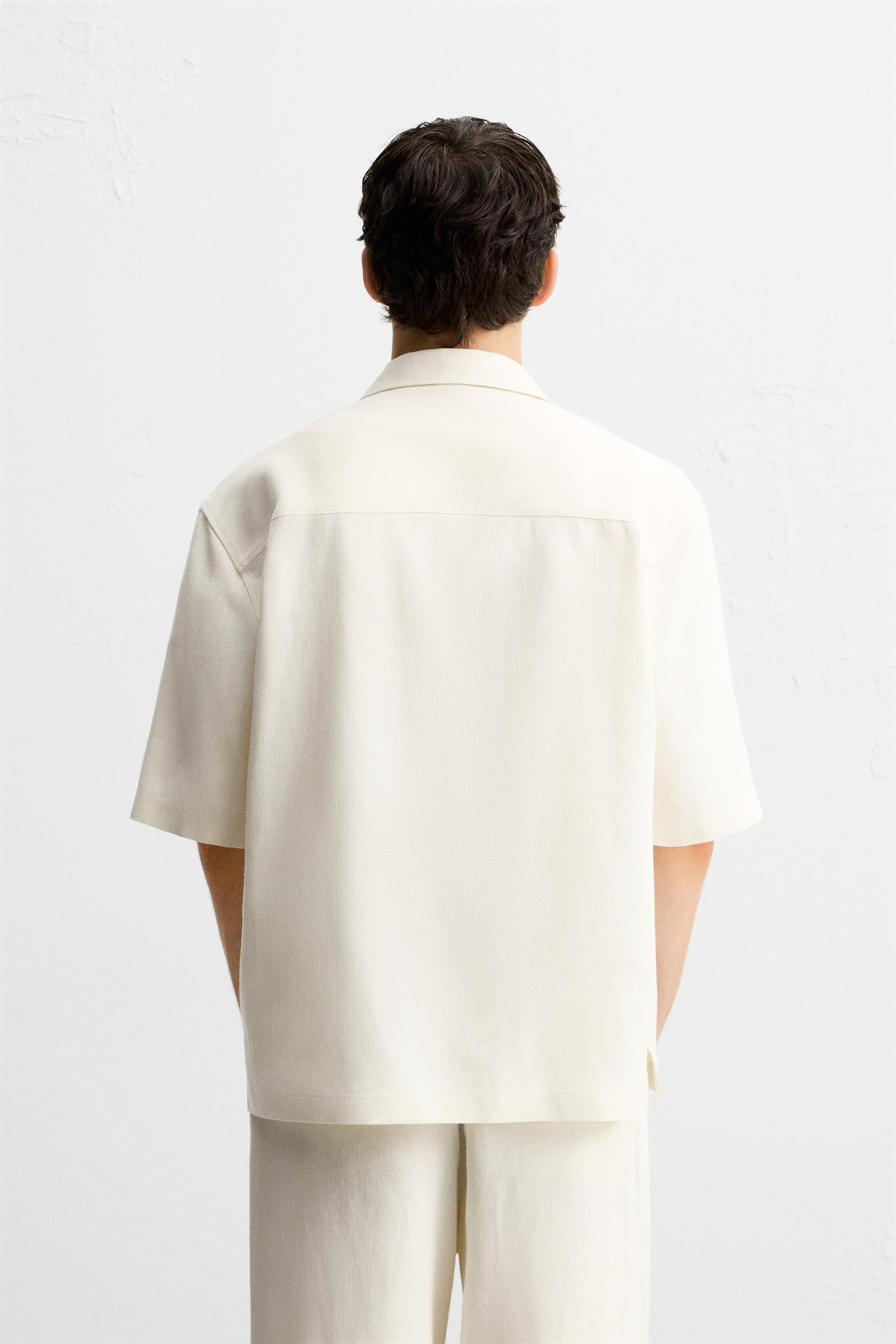 VISCOSE AND JUTE SHIRT - Image 3