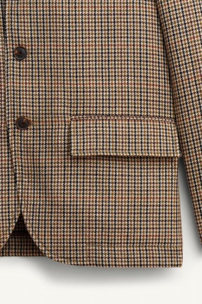 LIMITED EDITION WOOL CHECK SUIT BLAZER - Image 8