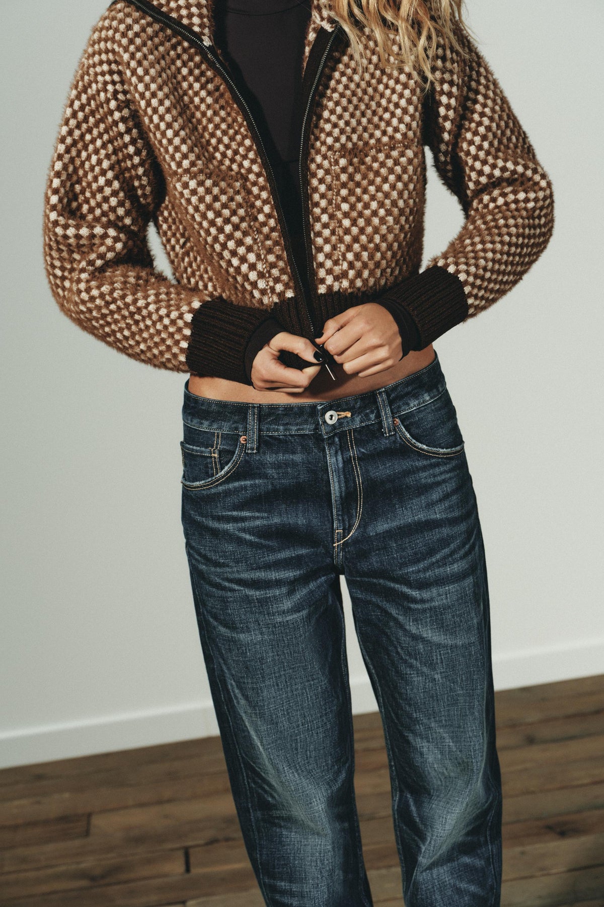 FAUX FUR BOMBER JACKET