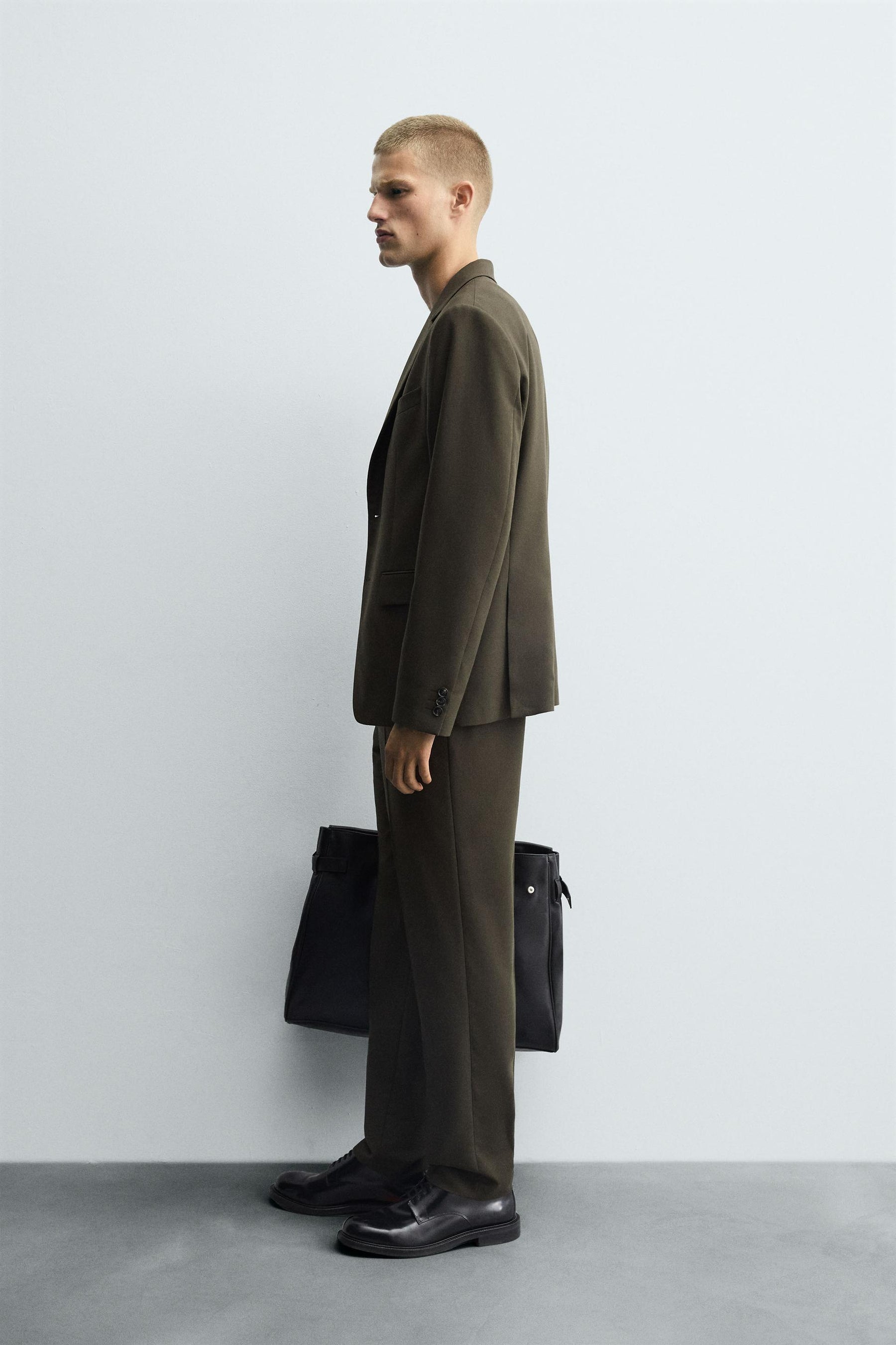 SLIM FIT SUIT TROUSERS - Image 4