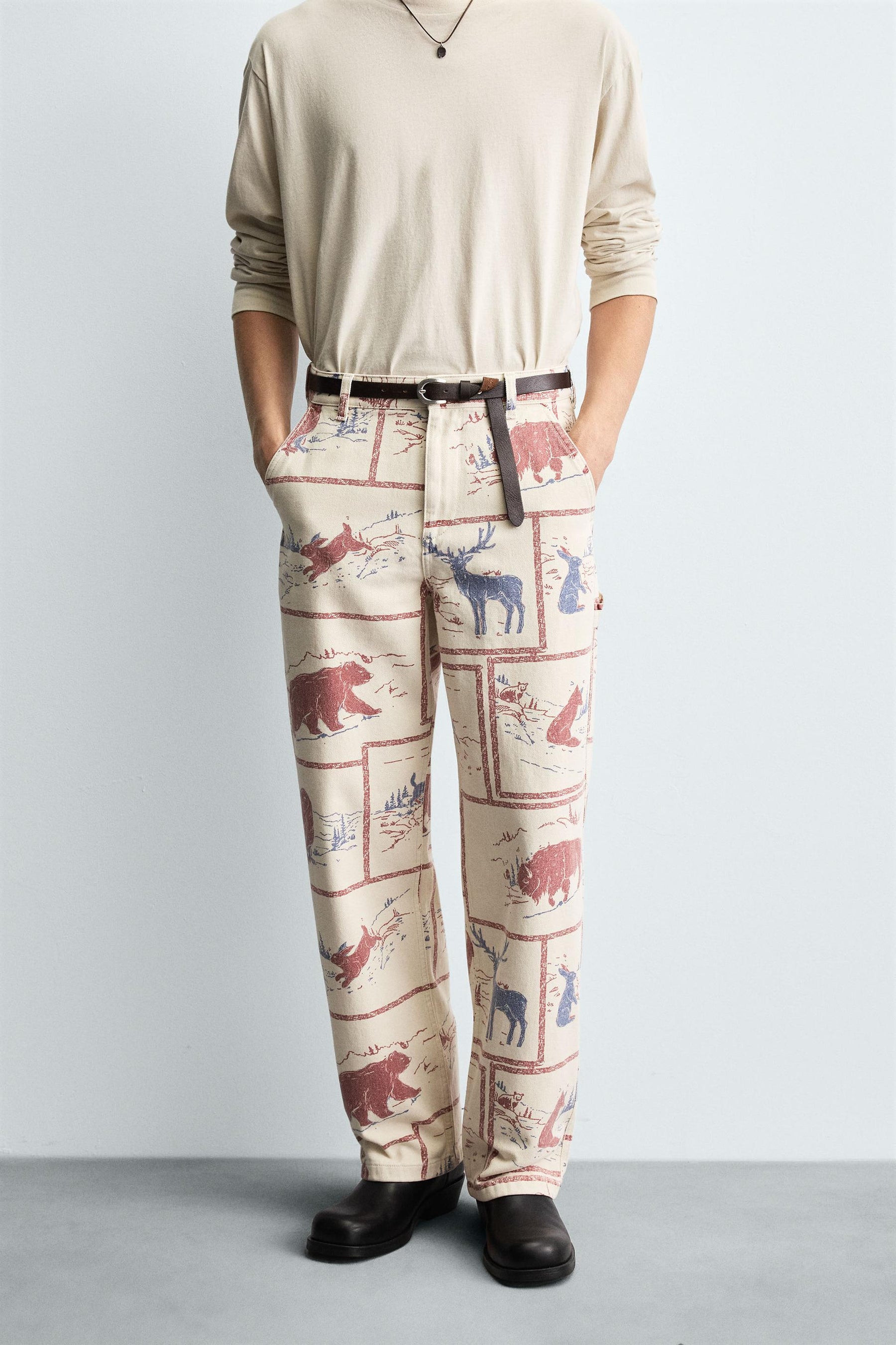 COMIC PRINT TROUSERS - Image 2