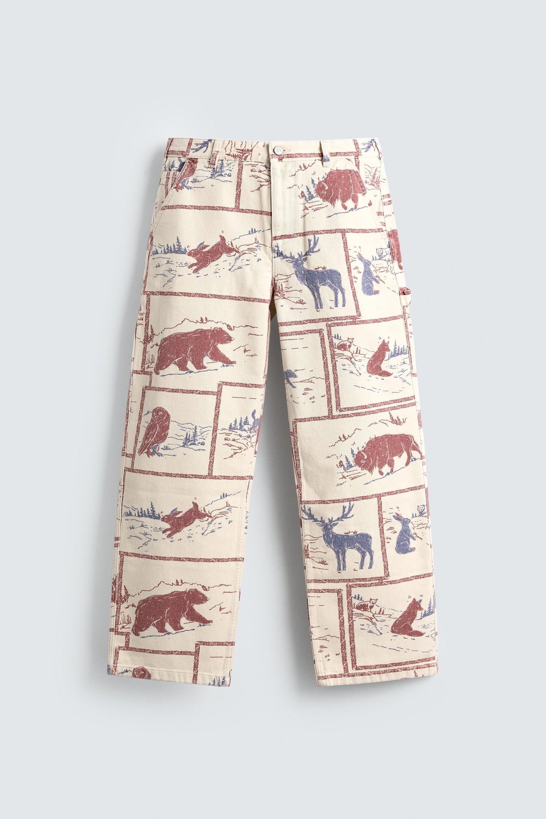 COMIC PRINT TROUSERS - Image 7