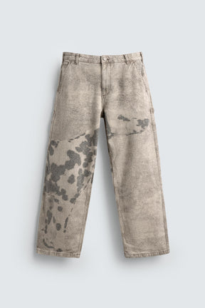 DALMATIAN PRINT CARPENTER TROUSERS - Image 6