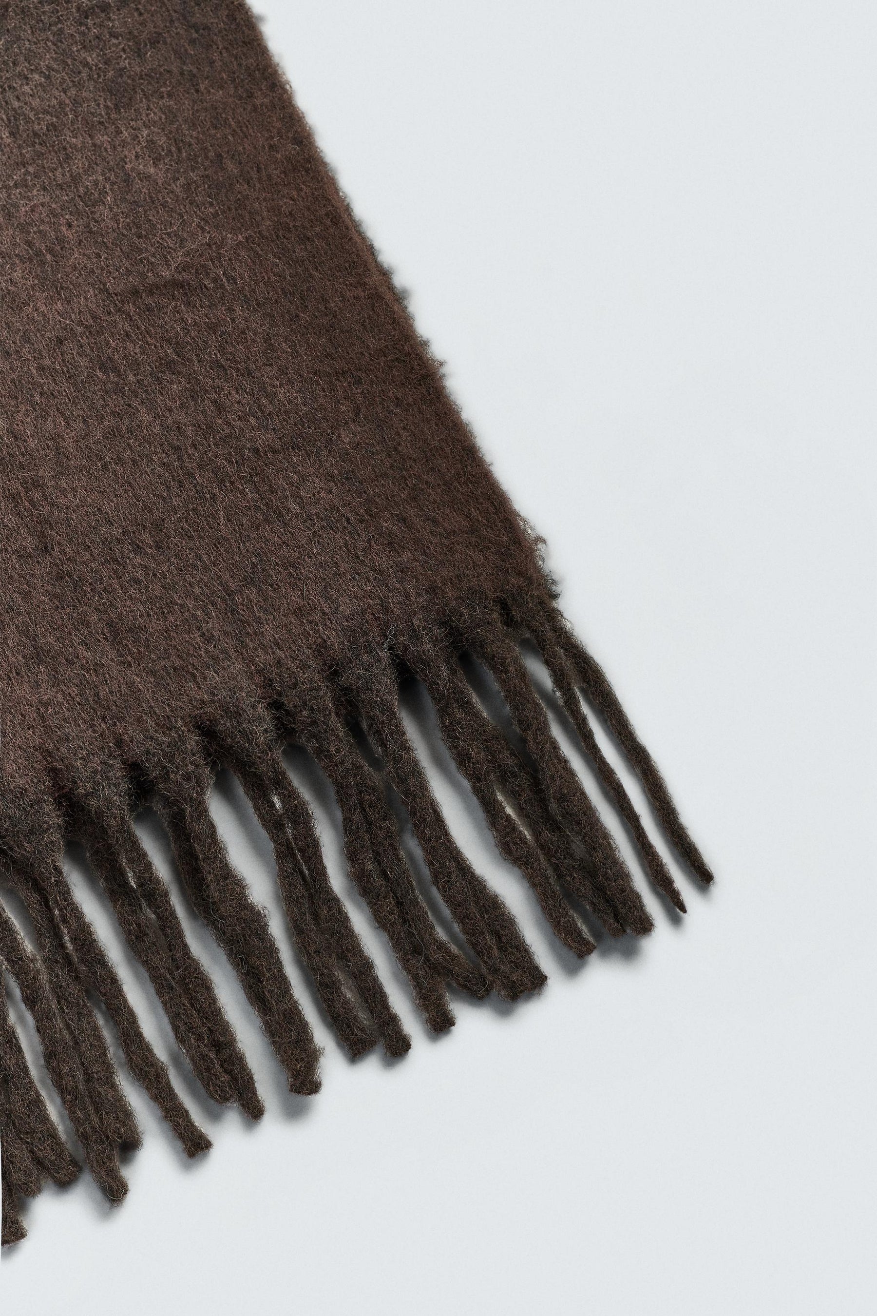 Fringed Brushed Scarf