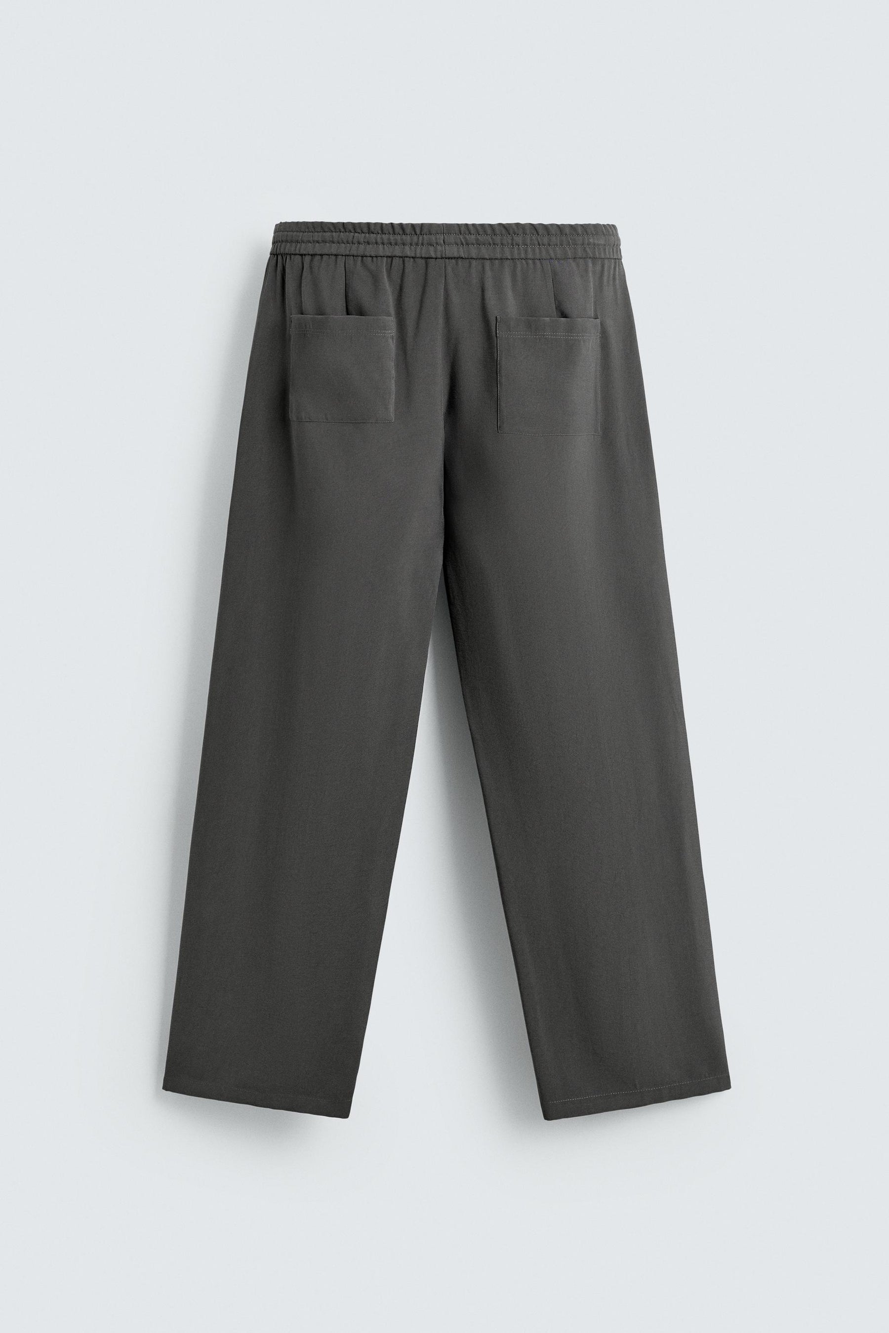 FLOWING TROUSERS WITH STITCHING - Image 8
