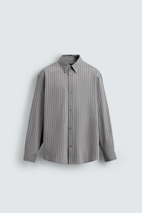 STRIPED TEXTURED SHIRT - Image 7