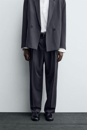 PLEATED SUIT TROUSERS - Image 2