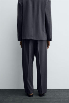 PLEATED SUIT TROUSERS - Image 3