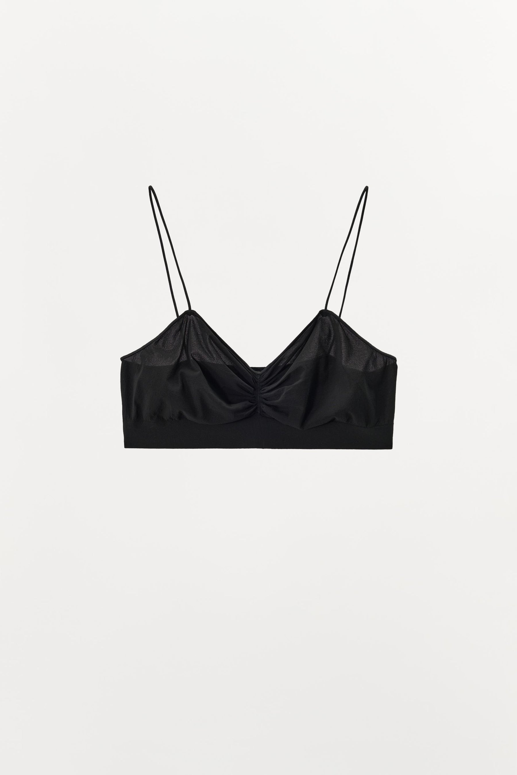Gathered Demi Brassiere