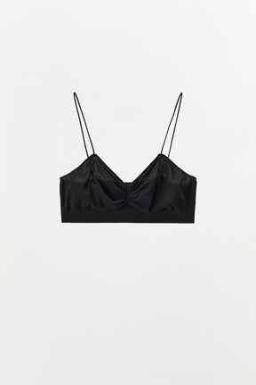 Gathered Demi Brassiere