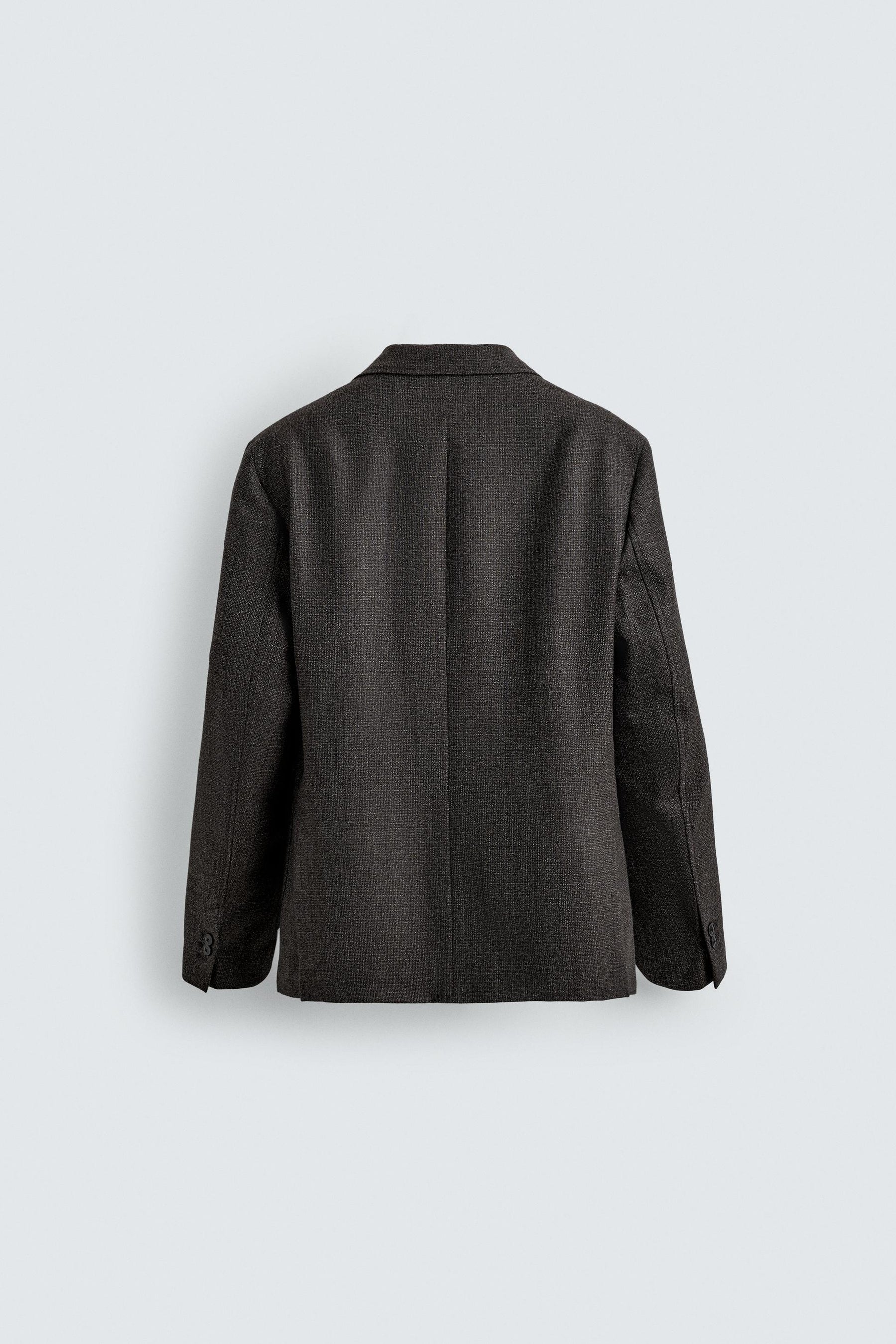 WOOL TEXTURED BLAZER - Image 6