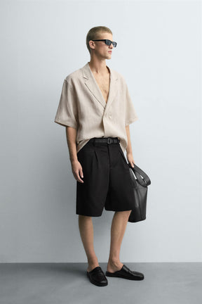 100% LINEN KIMONO SHIRT - Image 4