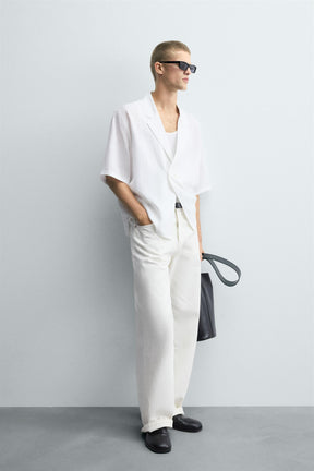 100% LINEN KIMONO SHIRT - Image 4